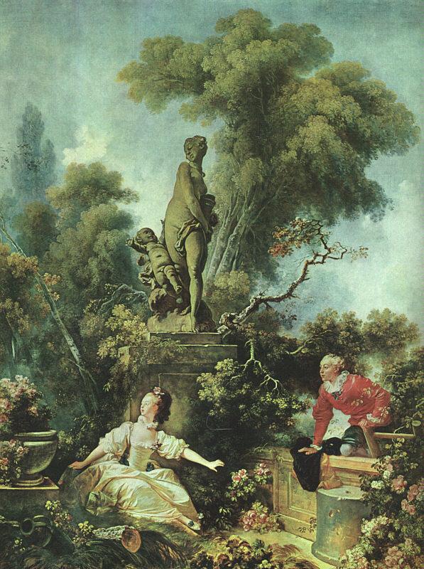 Jean Honore Fragonard The Meeting oil painting image